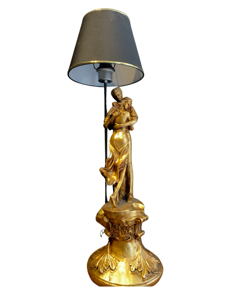 Aşkın Işığı Figürlü Abajur